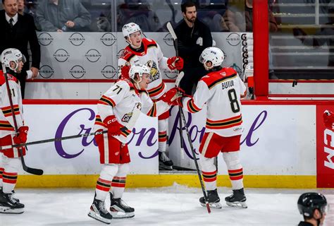 ahl scores standings|Buium aims to keep progressing with Griffins .